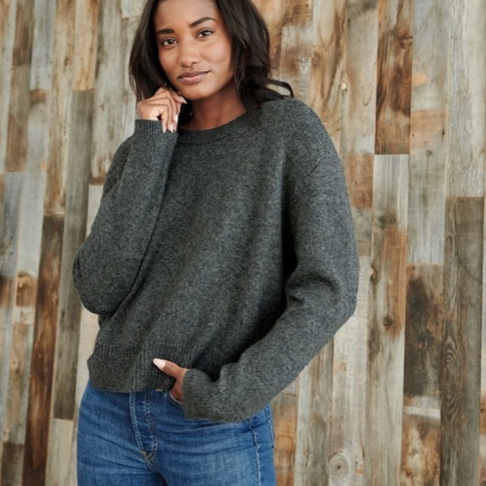 Jenni Kayne Atlas Sweater, Gray, Small